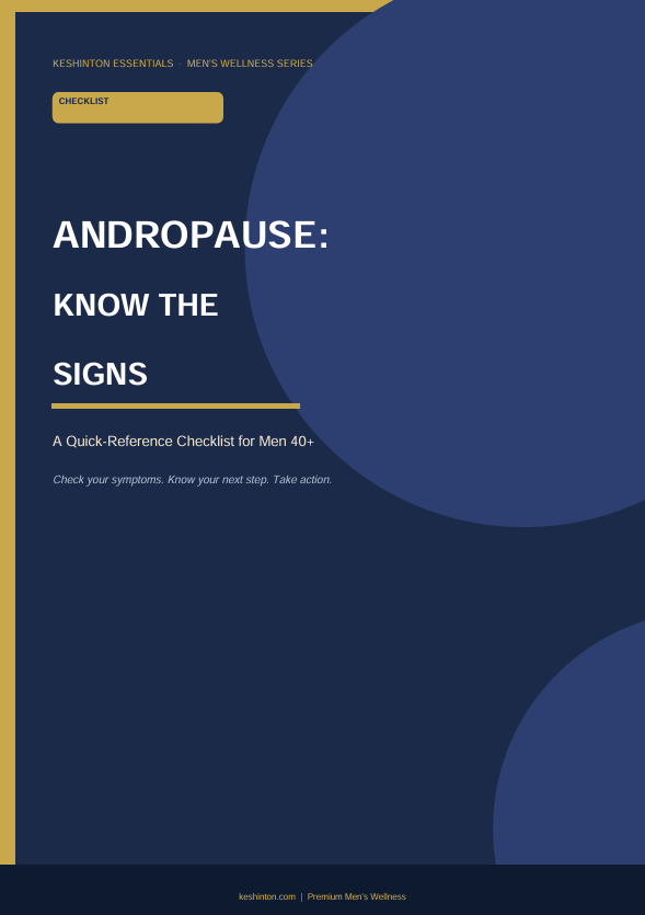 Andropause: Know the Signs — Quick Checklist