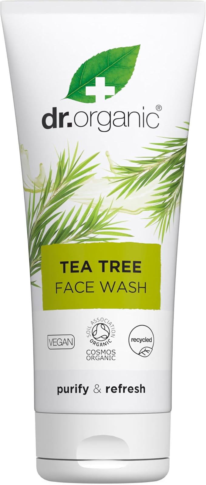 Dr Organic Tea Tree Face Wash 200ml