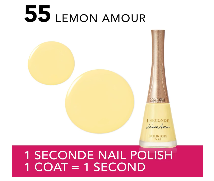 Bourjois 1 Seconde Nail Polish 55 Le'Mon Amour 9ml