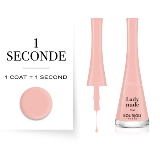 Bourjois 1 Seconde Nail Polish 35 Lady Nude 9ml