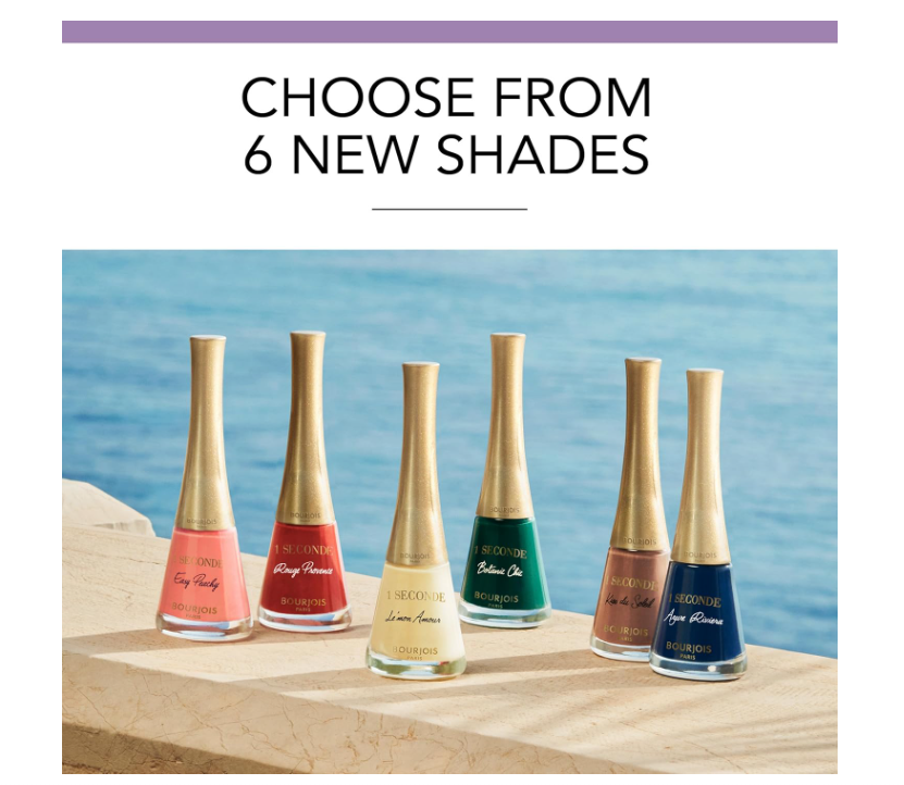 Bourjois 1 Seconde Nail Polish 55 Le'Mon Amour 9ml