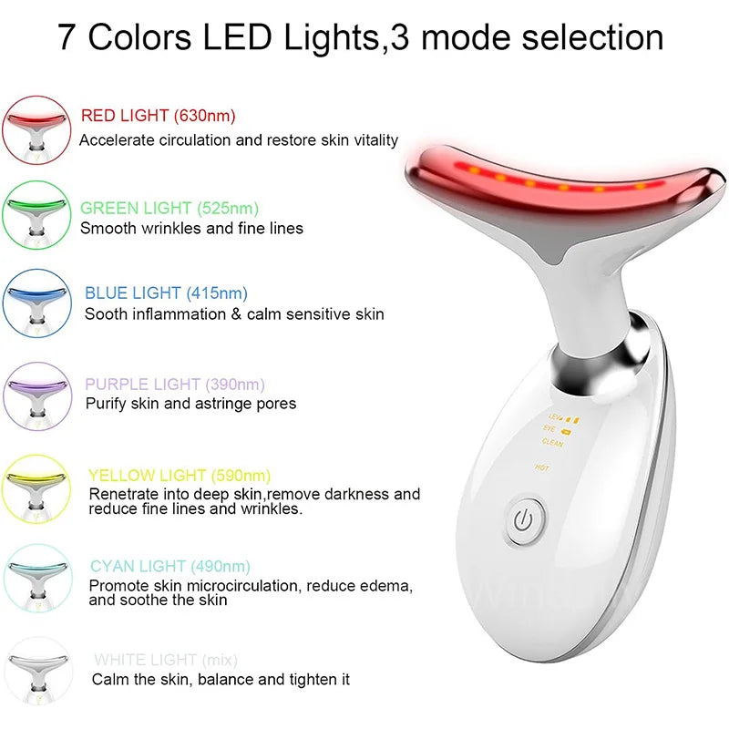 7-Colour LED Neck Lifting Device
