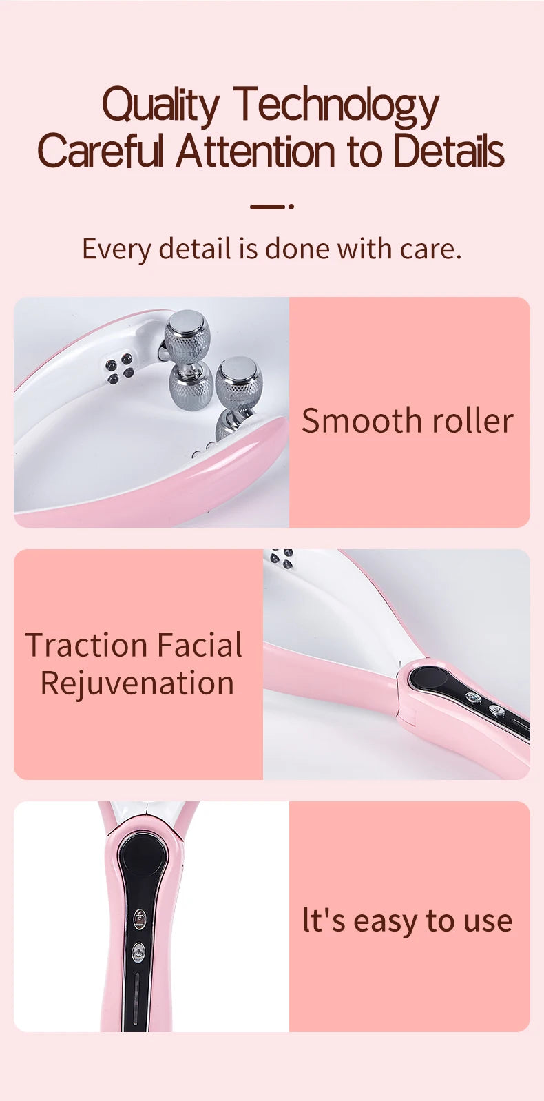 Y-Shape Facial Lift Massager