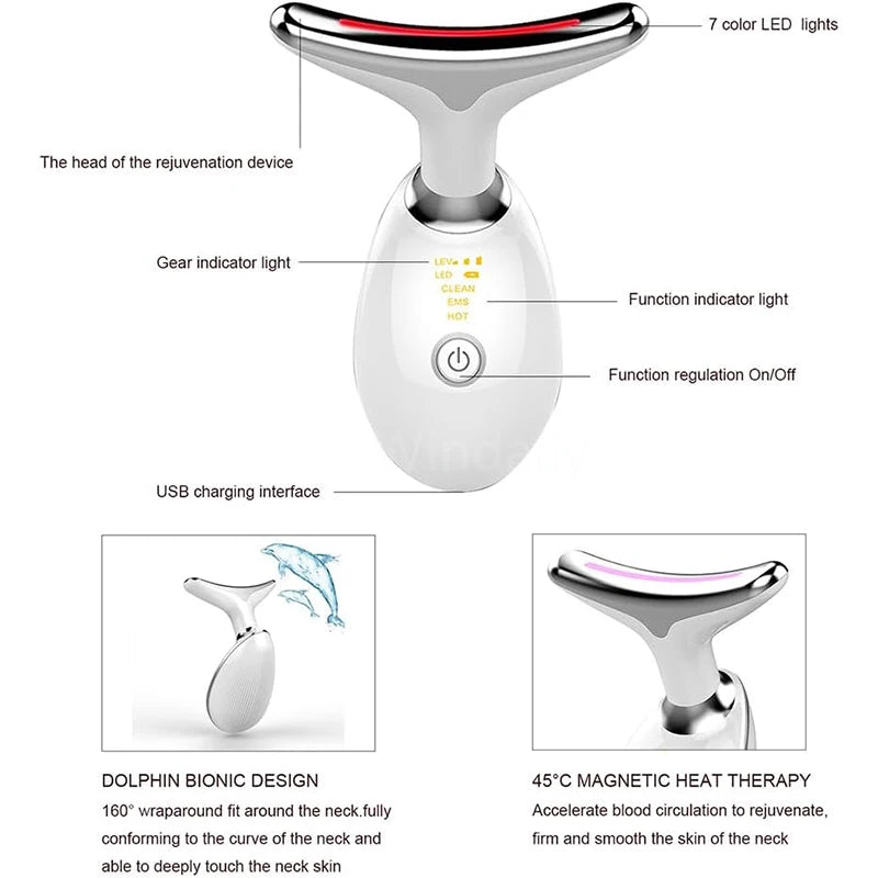 7-Colour LED Neck Lifting Device
