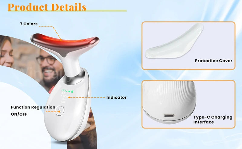 7-Colour LED Neck Lifting Device