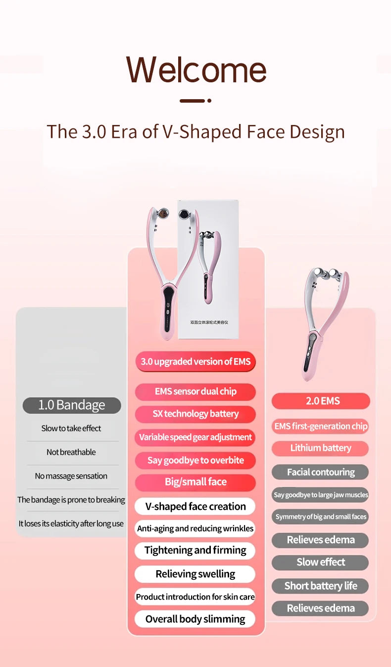 Y-Shape Facial Lift Massager