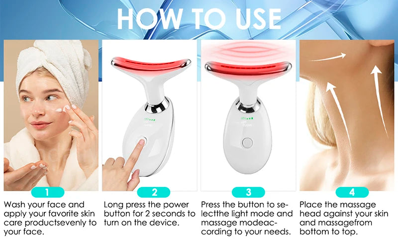 7-Colour LED Neck Lifting Device