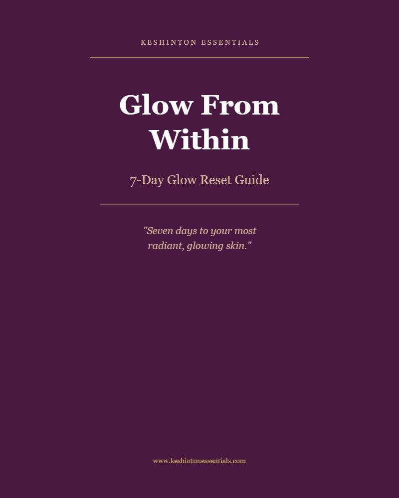 KESHINTON 7-Day Glow Reset Guide cover