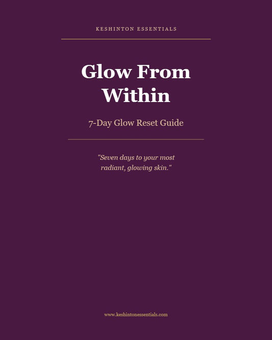 KESHINTON 7-Day Glow Reset Guide cover