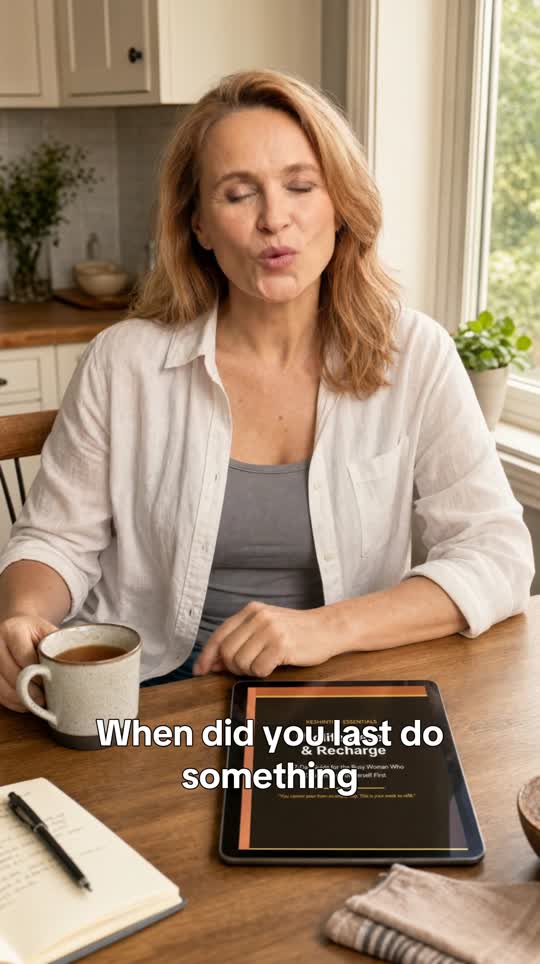 Keshinton Essentials Midlife Reset & Recharge UGC video